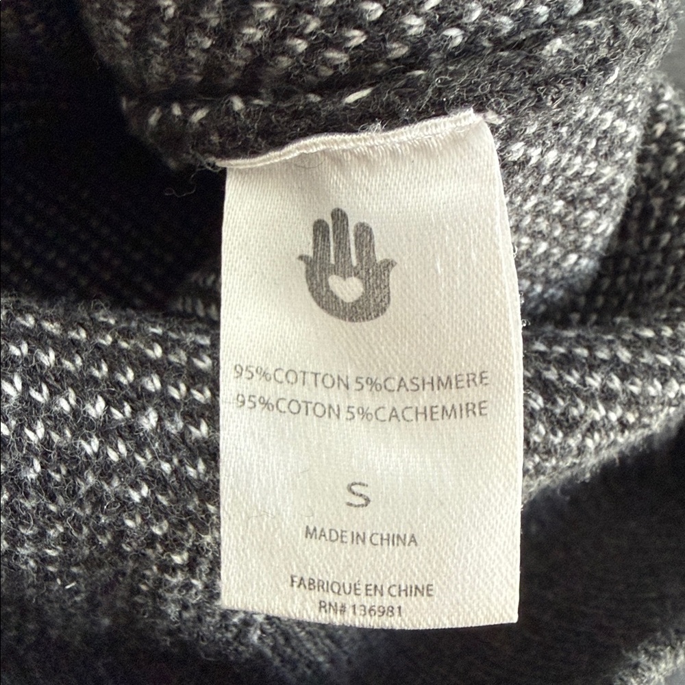 Spiritual Gangster, cotton/cashmere sweater size S - Picture 6 of 6